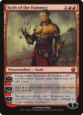 Koth of the Hammer [Scars of Mirrodin] - TCG Master