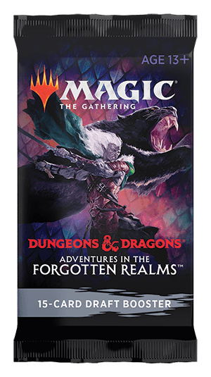 Adventure in the forgotten realms Draft booster pack