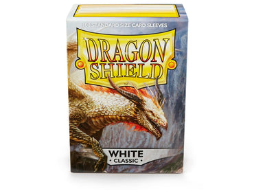 Dragon Shield Standard Sleeve - White Classic - TCG Master