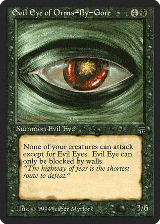 Evil Eye of Orms-By-Gore [Legends] - TCG Master