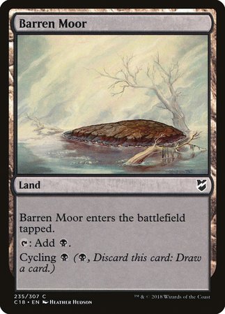 Barren Moor [Commander 2018] - TCG Master