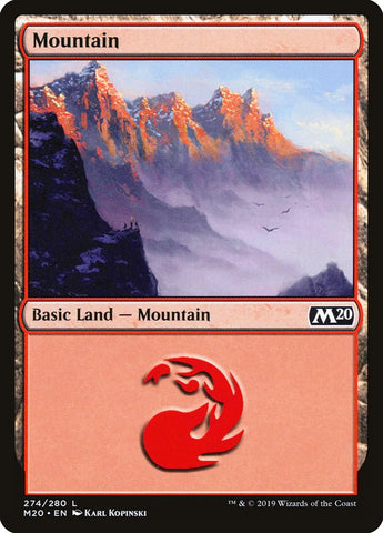 Mountain (#274) [Core Set 2020] - TCG Master