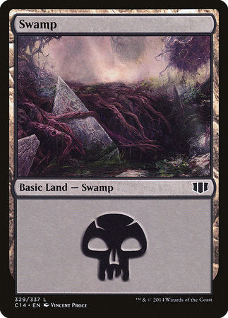 Swamp (329) [Commander 2014] - TCG Master