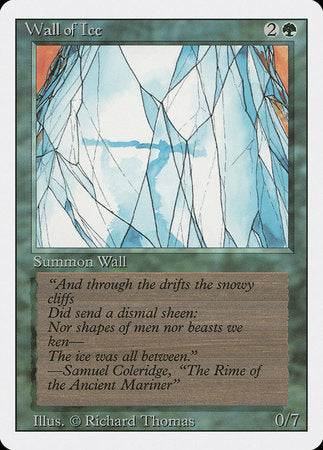 Wall of Ice [Revised Edition] - TCG Master