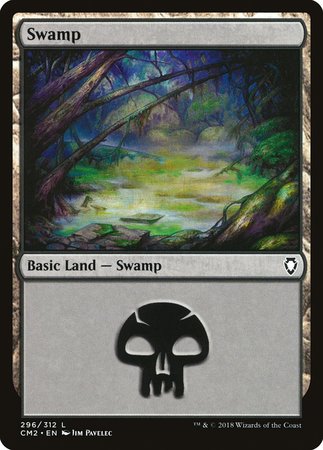 Swamp (296) [Commander Anthology Volume II] - TCG Master