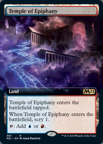 Temple of Epiphany (Extended Art) [Core Set 2021] - TCG Master