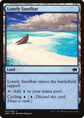 Lonely Sandbar [Duel Decks: Merfolk vs. Goblins] - TCG Master