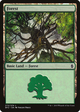 Forest (273) [Battle for Zendikar] - TCG Master