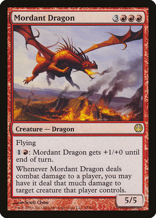 Mordant Dragon [Duel Decks: Knights vs. Dragons] - TCG Master