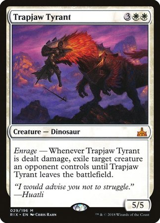 Trapjaw Tyrant [Rivals of Ixalan] - TCG Master