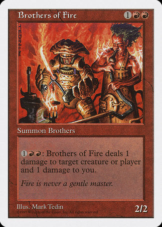 Brothers of Fire [Fifth Edition] - TCG Master