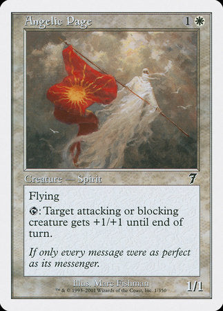 Angelic Page [Seventh Edition] - TCG Master