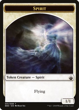 Spirit Token [Battlebond Tokens] - TCG Master