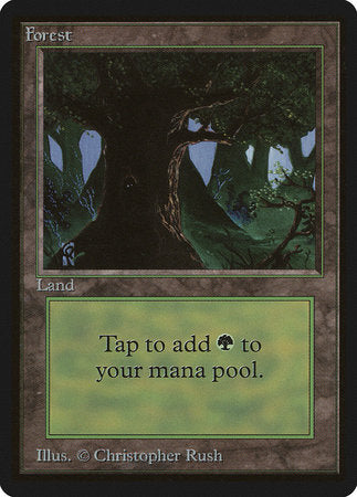 Forest (C) [Limited Edition Beta] - TCG Master