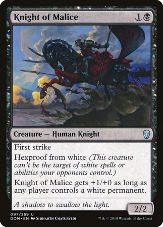 Knight of Malice [Dominaria] - TCG Master