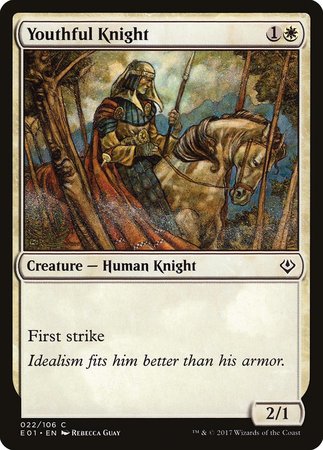 Youthful Knight [Archenemy: Nicol Bolas] - TCG Master