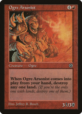 Ogre Arsonist [Portal Second Age] - TCG Master