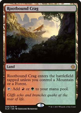 Rootbound Crag [Ixalan] - TCG Master