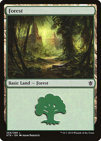 Forest (269) [Khans of Tarkir] - TCG Master
