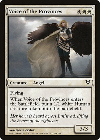 Voice of the Provinces [Avacyn Restored] - TCG Master