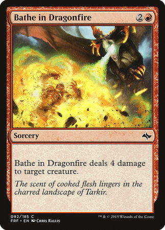 Bathe in Dragonfire [Fate Reforged] - TCG Master