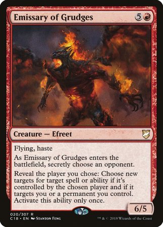 Emissary of Grudges [Commander 2018] - TCG Master