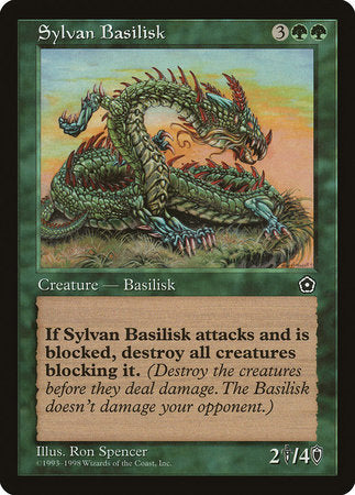 Sylvan Basilisk [Portal Second Age] - TCG Master