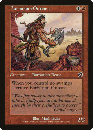 Barbarian Outcast [Torment] - TCG Master