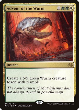 Advent of the Wurm [Modern Masters 2017] - TCG Master