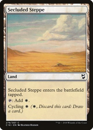Secluded Steppe [Commander 2018] - TCG Master
