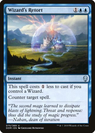 Wizard's Retort [Dominaria] - TCG Master