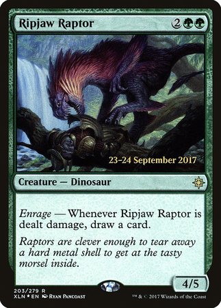 Ripjaw Raptor [Ixalan Promos] - TCG Master