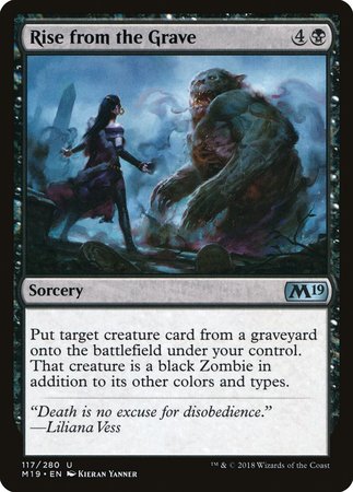Rise from the Grave [Core Set 2019] - TCG Master