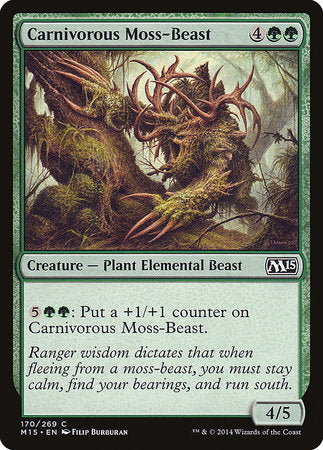 Carnivorous Moss-Beast [Magic 2015] - TCG Master