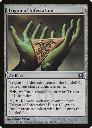 Trigon of Infestation [Scars of Mirrodin] - TCG Master