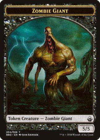 Zombie Giant Token [Battlebond Tokens] - TCG Master
