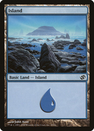 Island (30) [Duel Decks: Jace vs. Chandra] - TCG Master