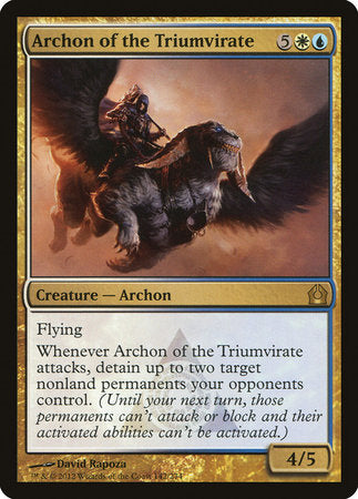 Archon of the Triumvirate [Return to Ravnica] - TCG Master