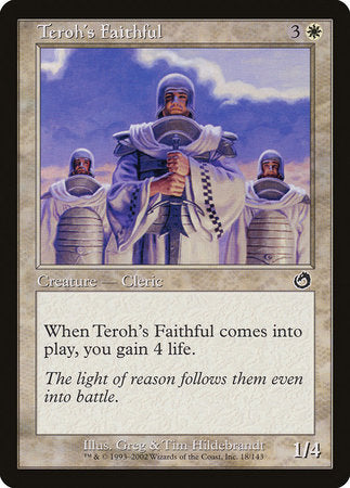 Teroh's Faithful [Torment] - TCG Master