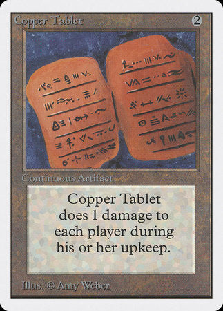 Copper Tablet [Unlimited Edition] - TCG Master