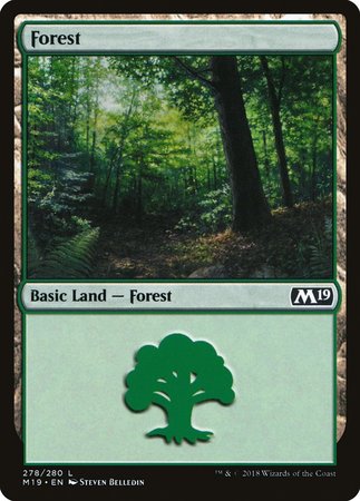 Forest (278) [Core Set 2019] - TCG Master