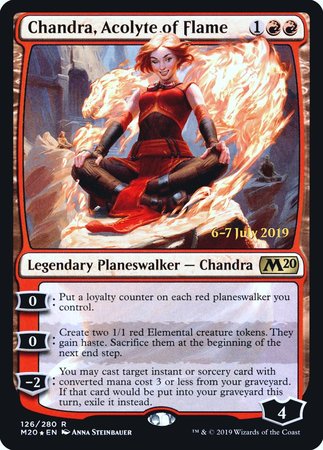 Chandra, Acolyte of Flame [Core Set 2020 Promos] - TCG Master