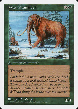 War Mammoth [Fifth Edition] - TCG Master