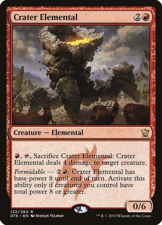 Crater Elemental [Dragons of Tarkir] - TCG Master
