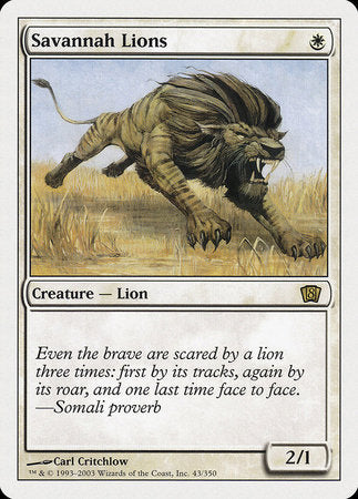 Savannah Lions [Eighth Edition] - TCG Master