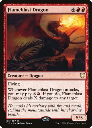 Flameblast Dragon [Commander 2018] - TCG Master