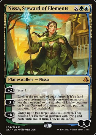 Nissa, Steward of Elements [Amonkhet] - TCG Master