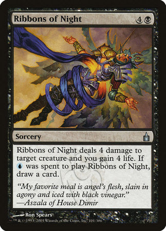 Ribbons of Night [Ravnica: City of Guilds] - TCG Master