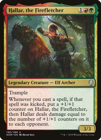 Hallar, the Firefletcher [Dominaria] - TCG Master