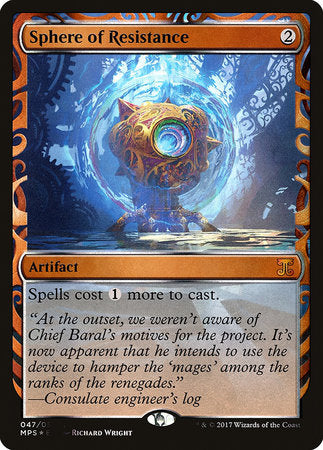 Sphere of Resistance [Kaladesh Inventions] - TCG Master